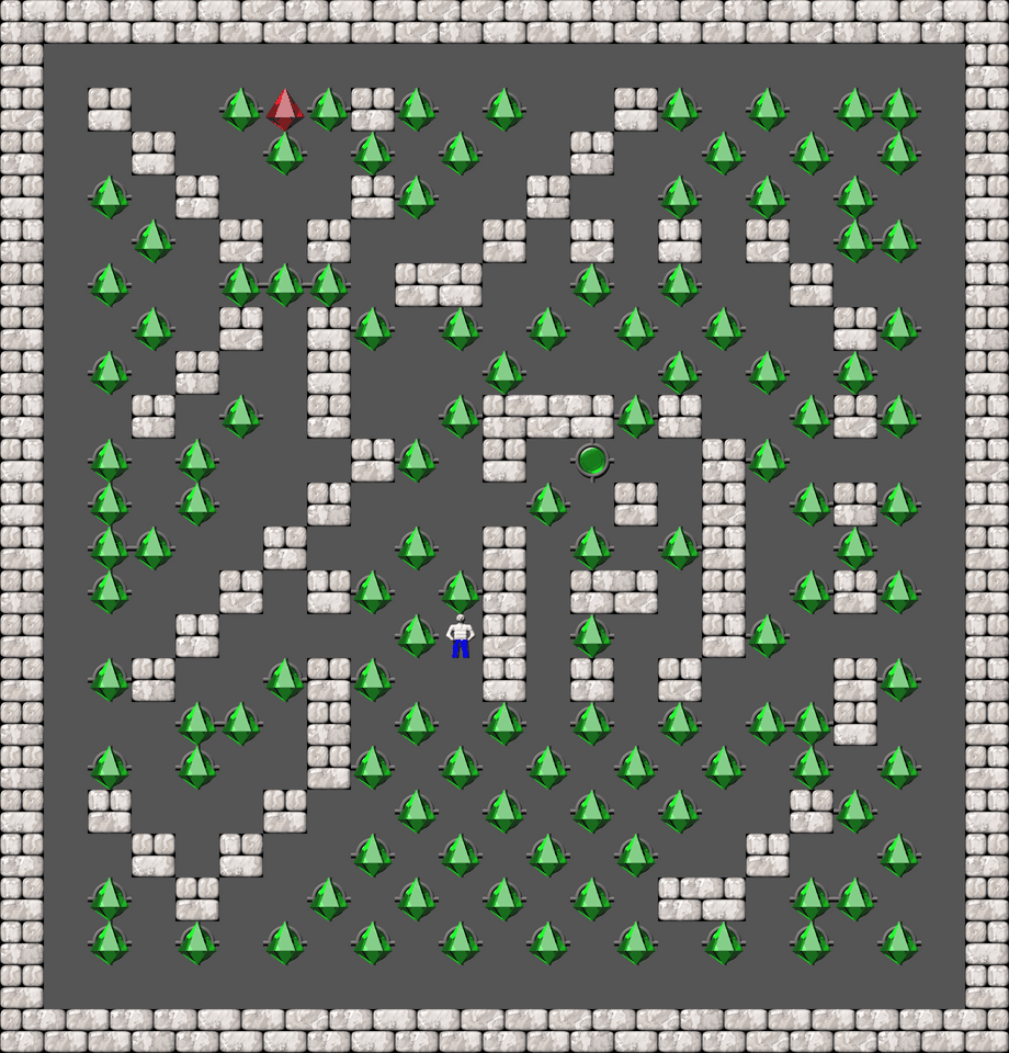 Sokoban Mass Remodel level 915